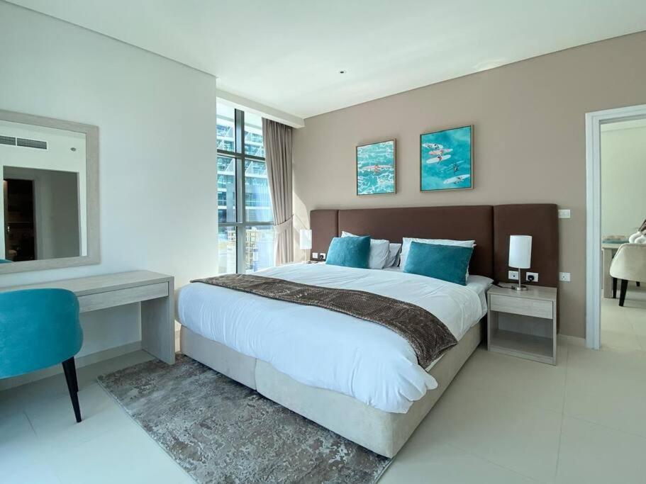 1 Bedroom 65M2, Infinity Pool, West Beach, Noise Insulation Dubaj Kültér fotó
